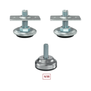Sapata regulável 35mm, garantindo conforto e qualidade em seus móveis, além de permitir a regulagem Incluímos também a chapa metálica (40x30mm).