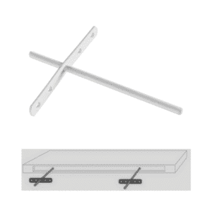 O Suporte invisível é ideal para prateleiras decorativas, pois é totalmente invisível após a instalação. Fabricada em aço trazendo resistência ao seu móvel.