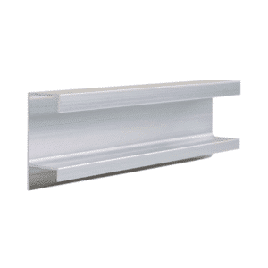 O perfil puxador slim anodizado é indicado para gavetas e portas com espessura de 15mm e não necessita de usinagem da peça para a sua instalação.
